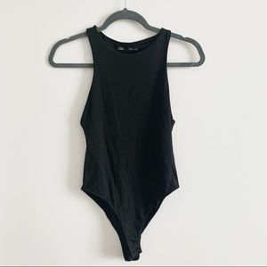 ZARA Black Bodysuit Size S